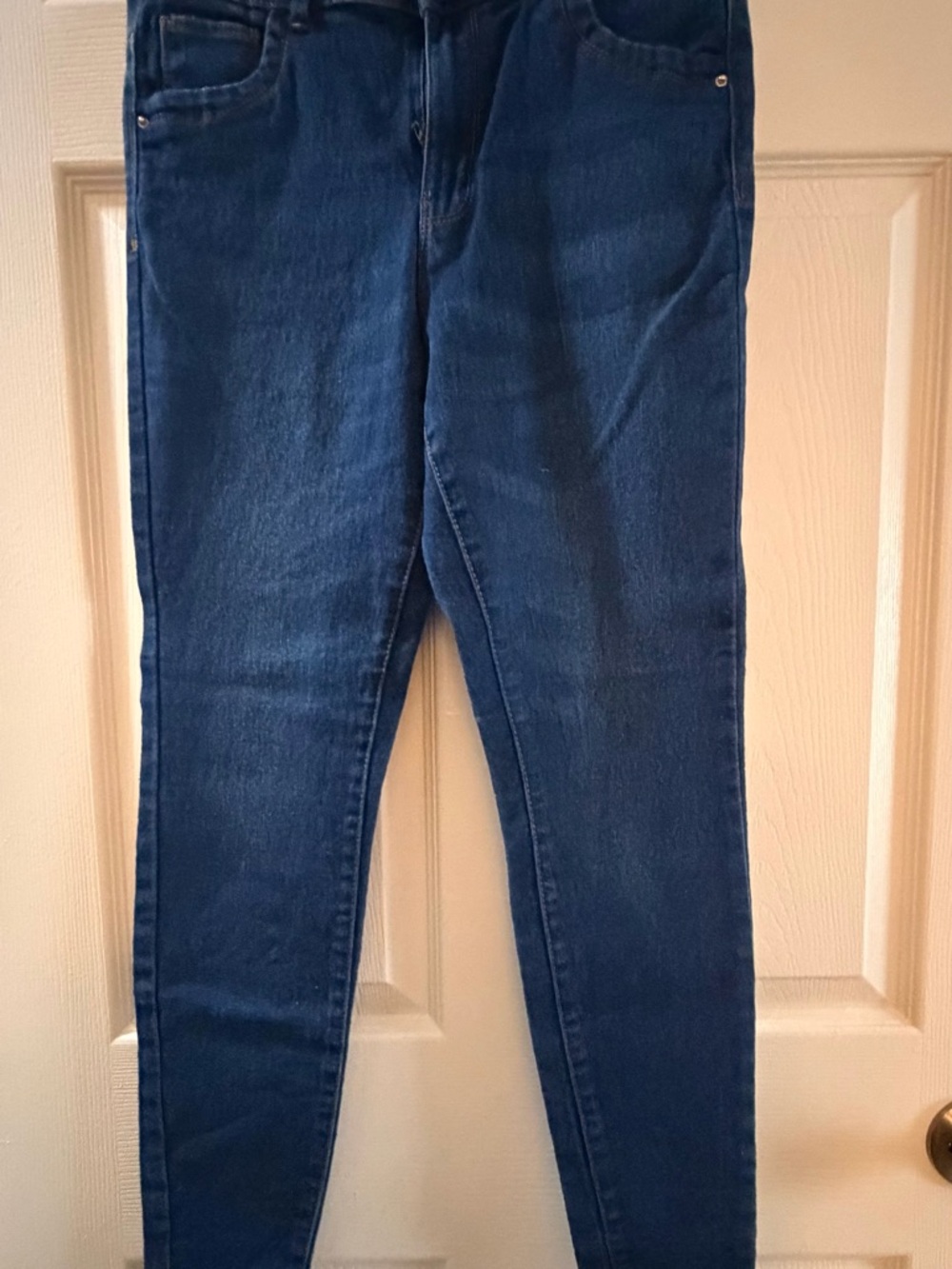 Denim&Co Women's Navy Skinny Jeans